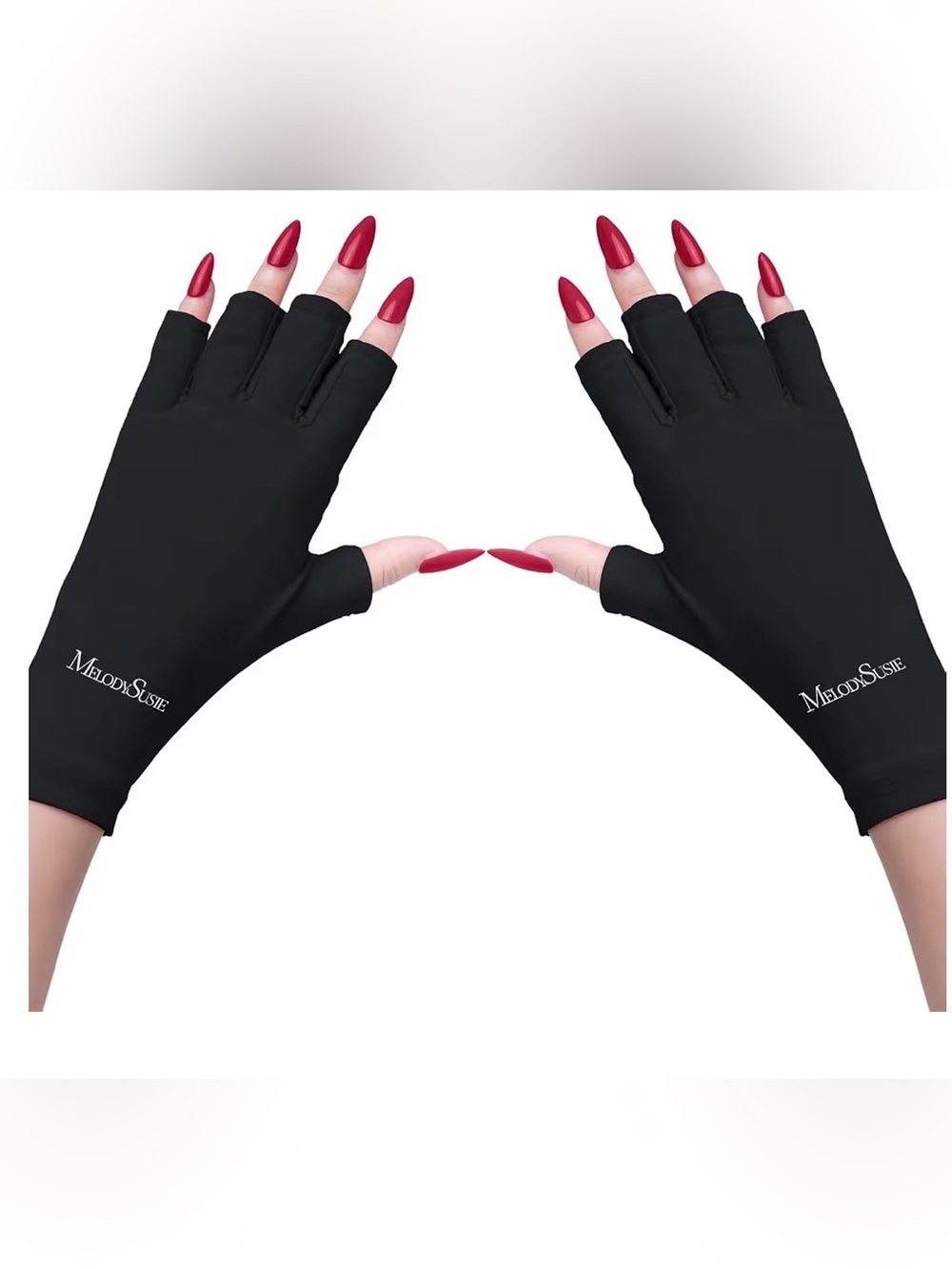 Premium Fingerless Protection UV Gloves for Gel Manicures and Other Functions